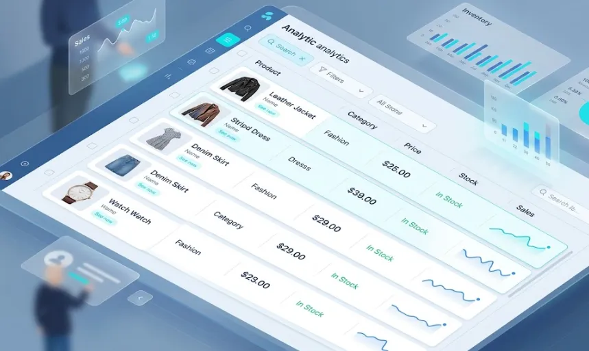 Kakobuy Spreadsheet product analytics dashboard showing real-time inventory tracking, sales data, and price comparison for cross-border e-commerce sourcing