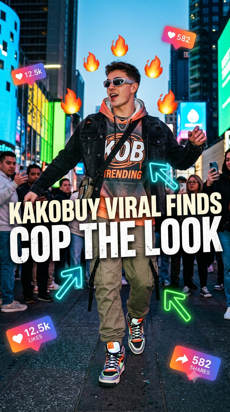 Top Hot Fashion Kakobuy trending picks and viral styles guide by Kakobuy