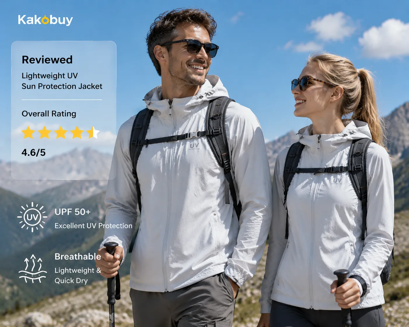 UV Sun Protection Jacket review and quality assessment by Kakobuy
